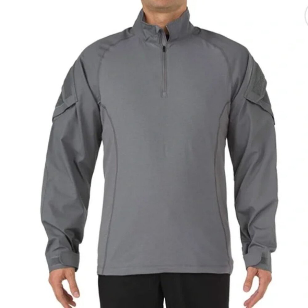 5.11 Tactical Rapid Assault Long Sleeve Combat Shirt Gray 72194